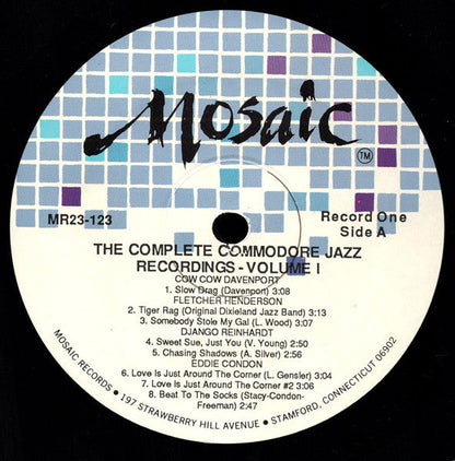 Various - The Complete Commodore Jazz Recordings Volume I (23xVINYL BOX) | Near Mint (NM or M-)