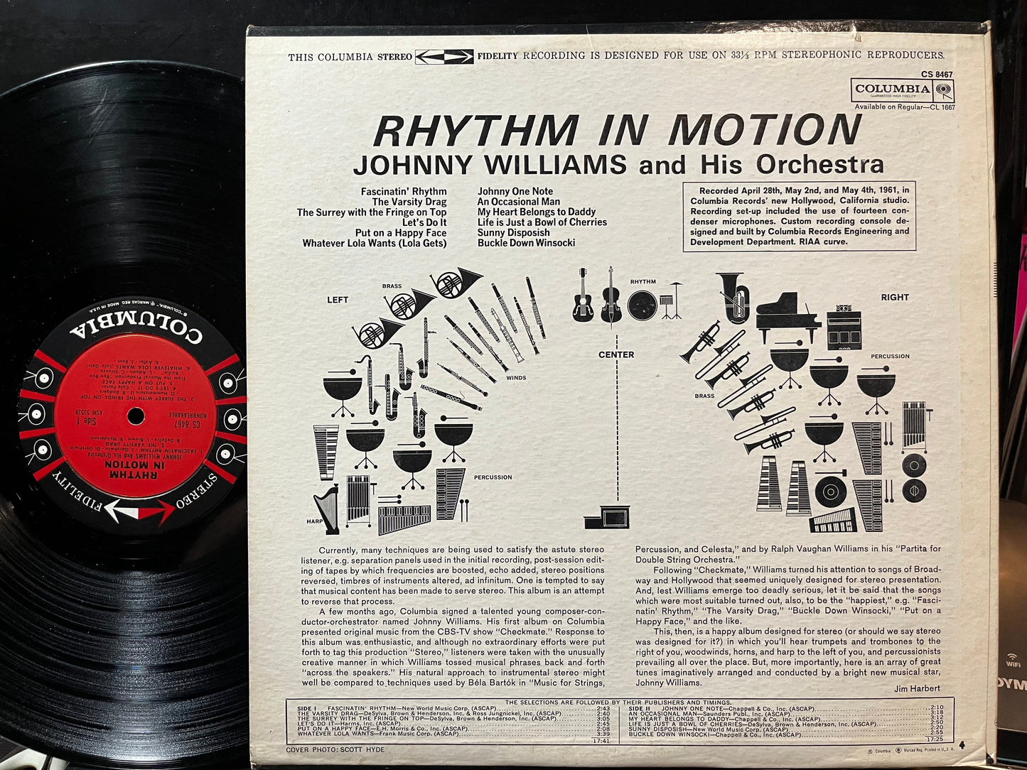 John Williams (4) - Rhythm In Motion (VINYL) | Near Mint (NM) Near Mint (NM)