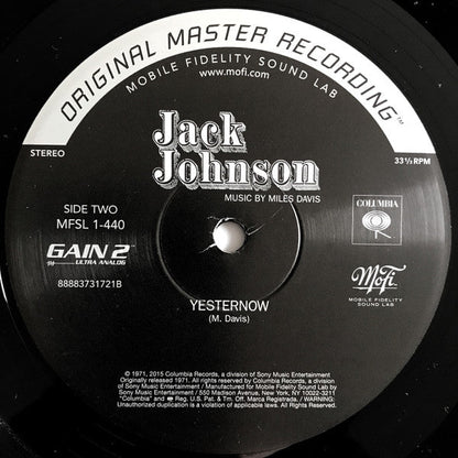 Miles Davis - Jack Johnson (Original Soundtrack Recording) (MFSL VINYL) | Near Mint (NM) Excellent+ (EX+)