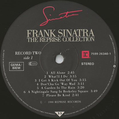 Frank Sinatra - The Reprise Collection (6xVINYL BOX) | Near Mint (NM or M-) Excellent (EX)
