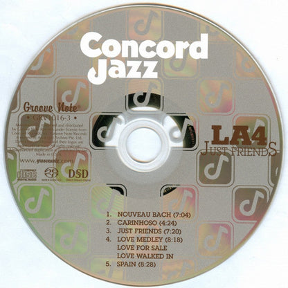 LA4 - Just Friends (SACD) | Near Mint (NM) Excellent+ (EX+)