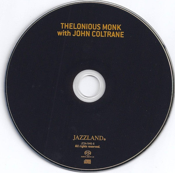 Thelonious Monk - Thelonious Monk With John Coltrane (SACD) | Near Mint (NM) Excellent+ (EX+)