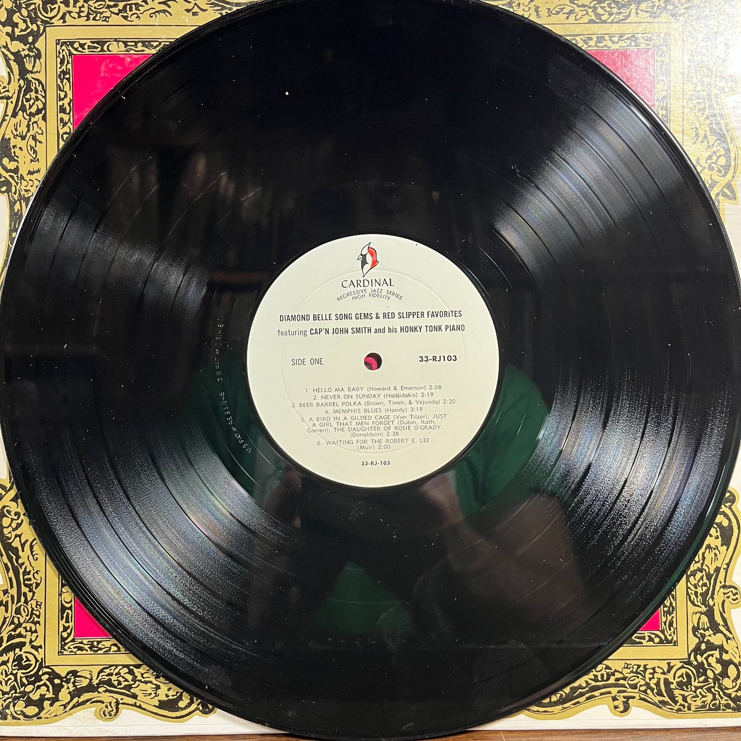 *SIGNED* Diamond Belle Songs Gems & Red Slipper Favorites (VINYL) | Near Mint (NM or M-)
