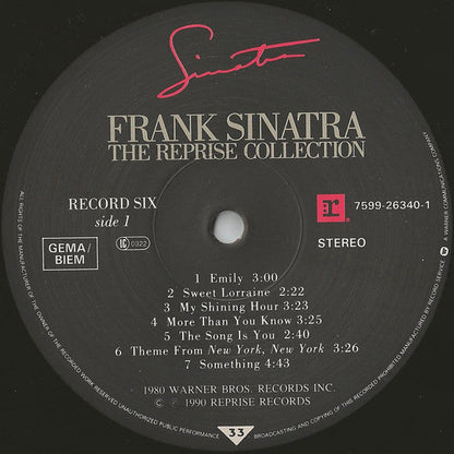 Frank Sinatra - The Reprise Collection (6xVINYL BOX) | Near Mint (NM or M-) Excellent (EX)