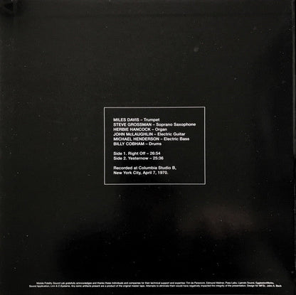 Miles Davis - Jack Johnson (Original Soundtrack Recording) (MFSL VINYL) | Near Mint (NM) Excellent+ (EX+)