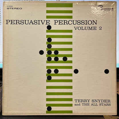 Terry Snyder And The All Stars - Persuasive Percussion Volume 2 (VINYL) | Near Mint (NM) Excellent (EX)