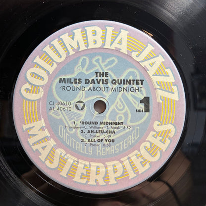 Miles Davis - 'Round About Midnight (VINYL) | Near Mint (NM or M-) Excellent+ (EX+)