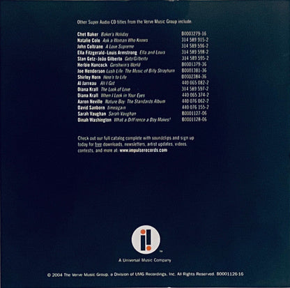 John Coltrane - John Coltrane And Johnny Hartman (SACD) | Near Mint (NM or M-) Very Good Plus (VG+)