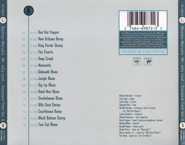 Standard Time Vol. 6 - Mr. Jelly Lord (CD) | Near Mint (NM or M-)