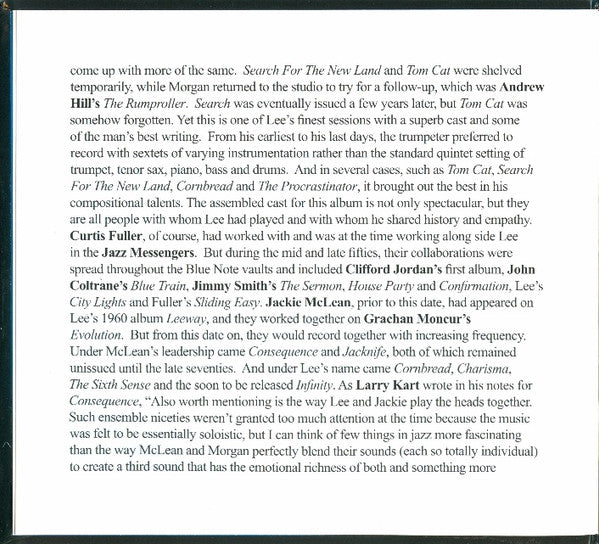 Lee Morgan - Tom Cat (XR CD) | Near Mint (NM or M-)