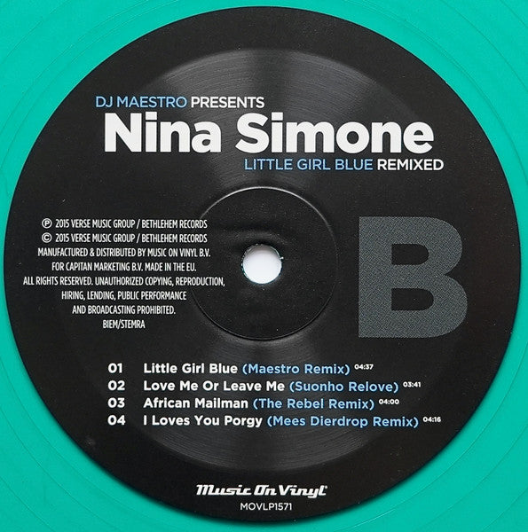 DJ Maestro - Little Girl Blue (Remixed) (2xVINYL) | Near Mint (NM) Near Mint (NM)