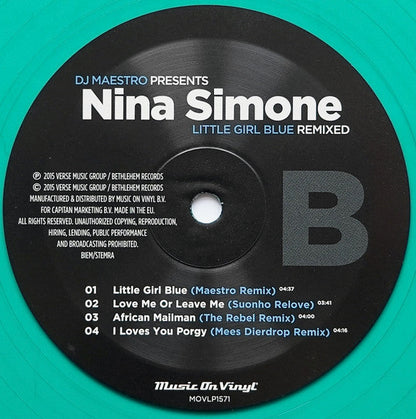 DJ Maestro - Little Girl Blue (Remixed) (2xVINYL) | Near Mint (NM) Near Mint (NM)