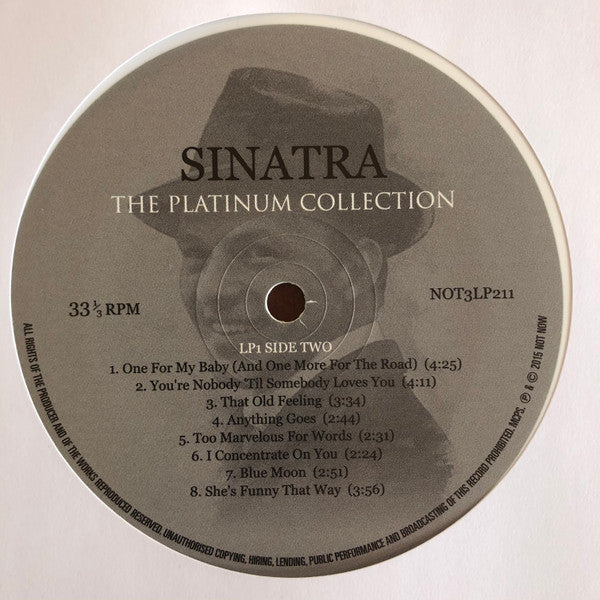 Frank Sinatra - The Platinum Collection (3xVINYL) | Near Mint (NM) Excellent (EX)