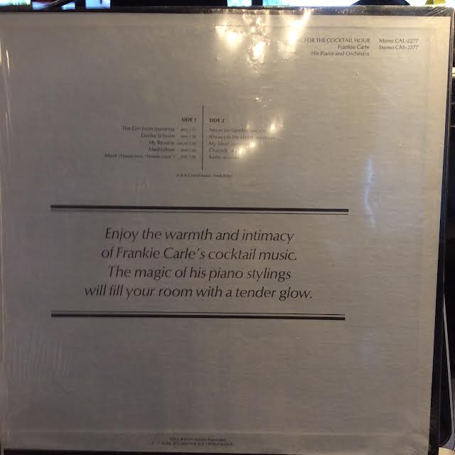 Music For The Cocktail Hour (VINYL) | Near Mint (NM or M-)