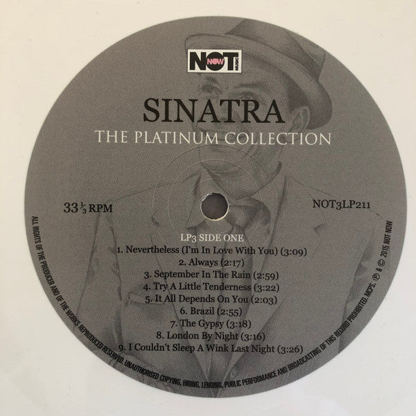 Frank Sinatra - The Platinum Collection (3xVINYL) | Near Mint (NM) Excellent (EX)