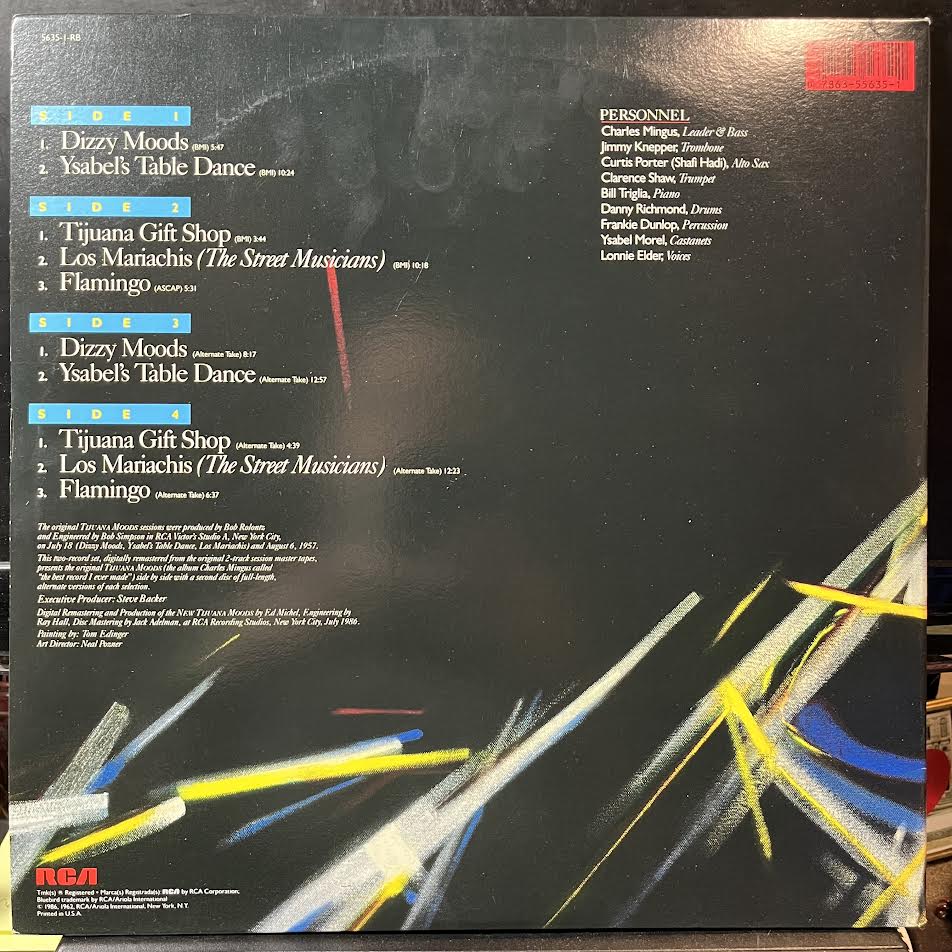 Charles Mingus - New Tijuana Moods (2xVINYL) | Near Mint (NM) Near Mint (NM)
