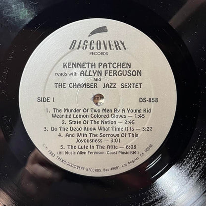 Kenneth Patchen - Kenneth Patchen Reads With Allyn Ferguson And The Chamber Jazz Sextet (VINYL) | Near Mint (NM or M-) Near Mint (NM)