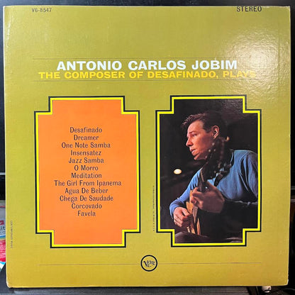 Antonio Carlos Jobim - The Composer Of Desafinado, Plays (VINYL) | Near Mint (NM) Excellent (EX)
