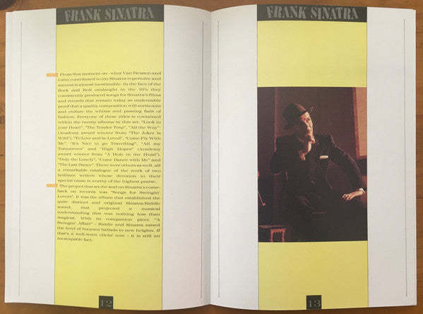 Frank Sinatra - The Capitol Years (20xVINYL BOX) | Near Mint (NM or M-) Very Good (VG)