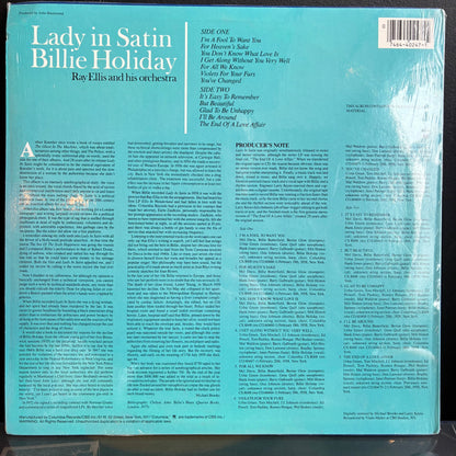 Billie Holiday - Lady In Satin (VINYL) | Near Mint (NM or M-) Excellent+ (EX+)