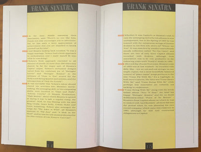 Frank Sinatra - The Capitol Years (20xVINYL BOX) | Near Mint (NM or M-) Very Good (VG)
