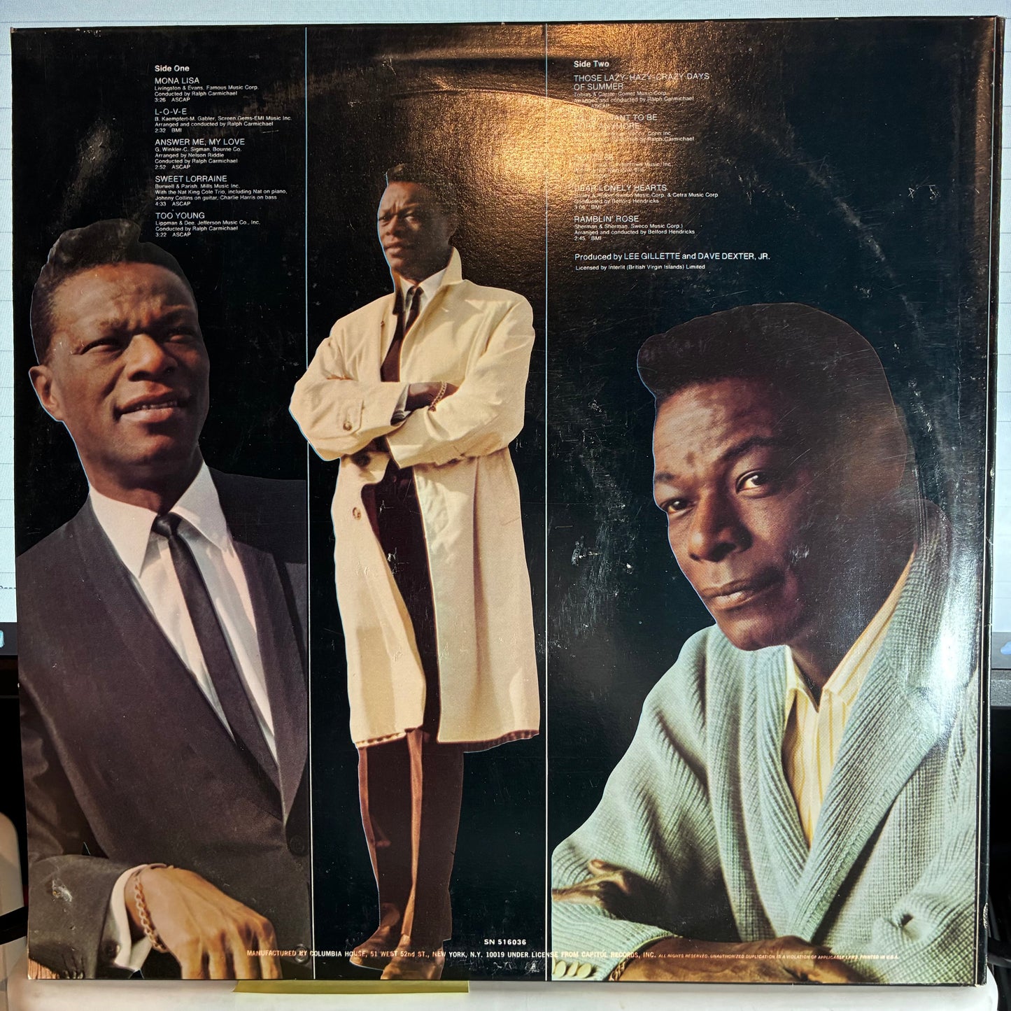 Nat King Cole - The Best Of (VINYL) | Near Mint (NM or M-) Very Good Plus (VG+)