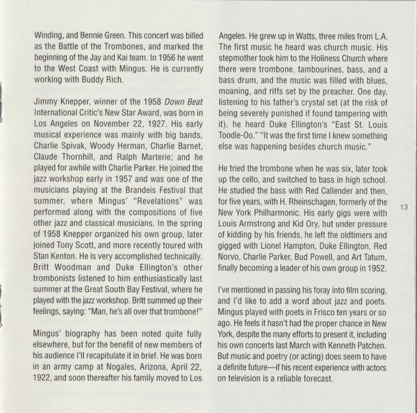 Charles Mingus - Mingus Ah Um (SACD) | Near Mint (NM or M-)