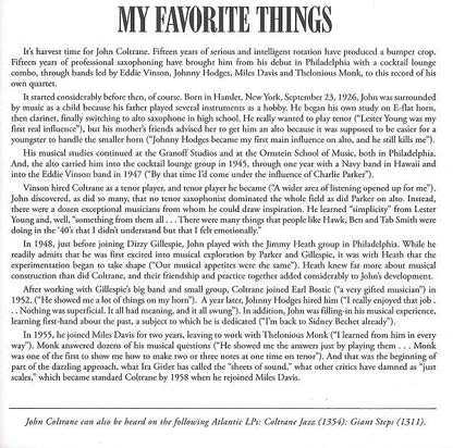 John Coltrane - My Favorite Things (SACD) | Near Mint (NM or M-)