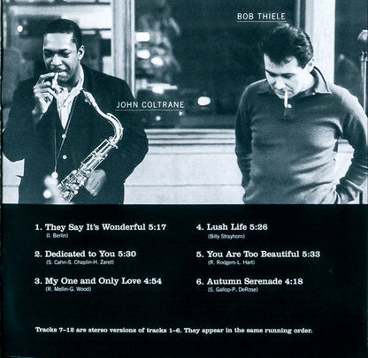 John Coltrane - John Coltrane And Johnny Hartman (SACD) | Near Mint (NM or M-) Very Good Plus (VG+)