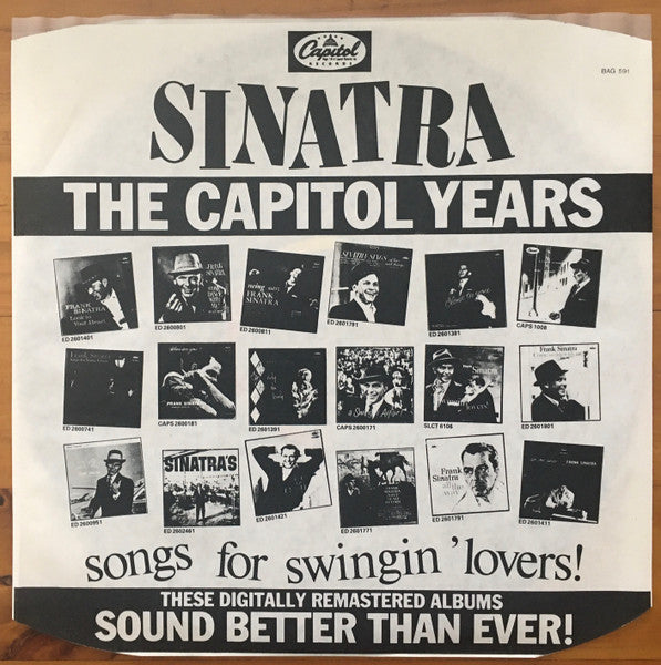 Frank Sinatra - The Capitol Years (20xVINYL BOX) | Near Mint (NM or M-) Very Good (VG)