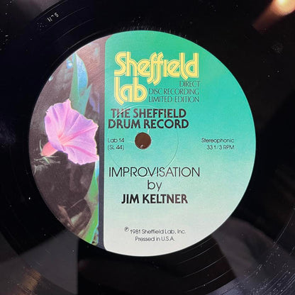 Jim Keltner - The Sheffield Drum Record ( VINYL) | Near Mint (NM) Near Mint (NM)
