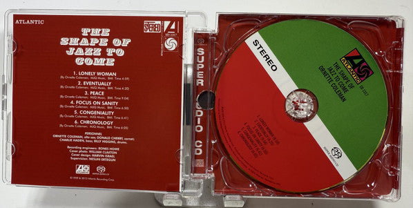 Ornette Coleman - The Shape Of Jazz To Come (SACD) | Near Mint (NM or M-)