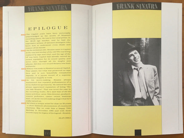 Frank Sinatra - The Capitol Years (20xVINYL BOX) | Near Mint (NM or M-) Very Good (VG)