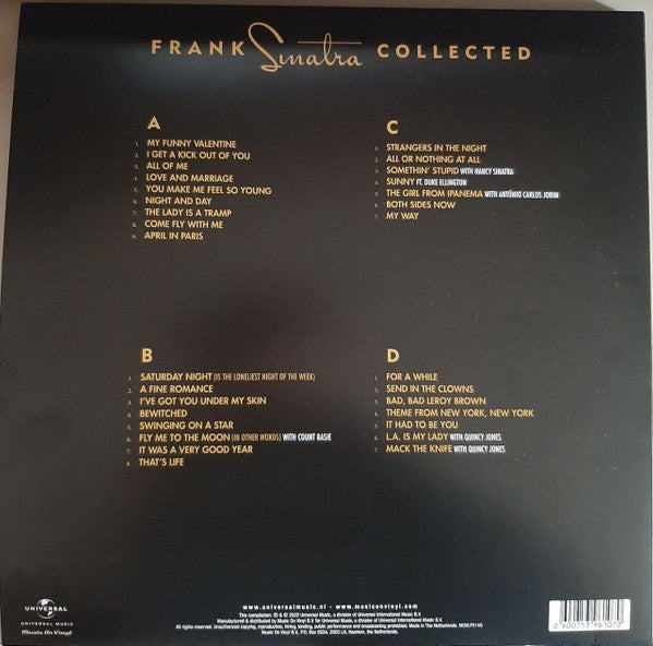 Frank Sinatra - Collected (2xVINYL) | Near Mint (NM) Excellent (EX)