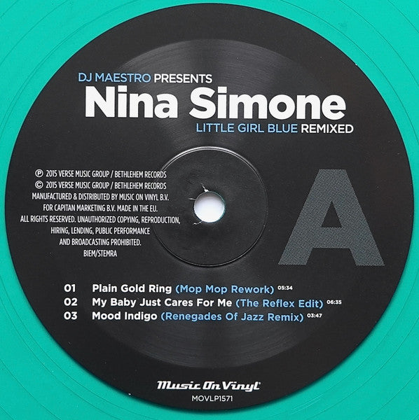DJ Maestro - Little Girl Blue (Remixed) (2xVINYL) | Near Mint (NM) Near Mint (NM)