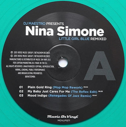 DJ Maestro - Little Girl Blue (Remixed) (2xVINYL) | Near Mint (NM) Near Mint (NM)