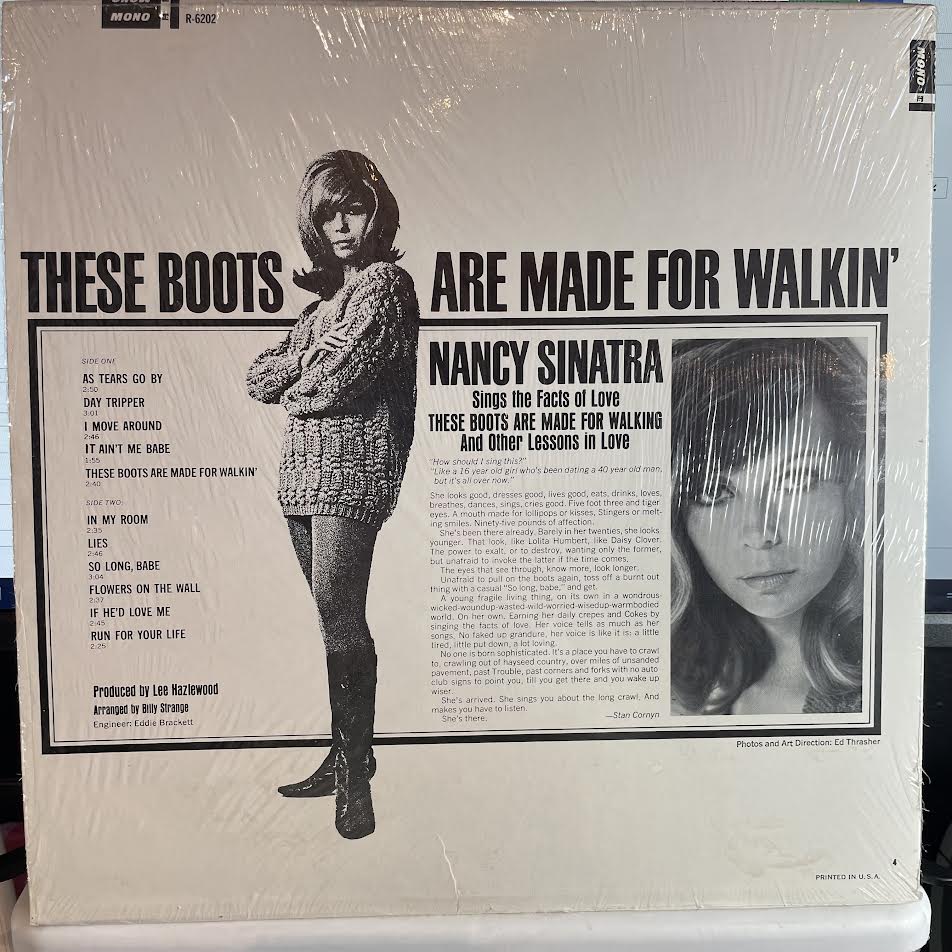 Nancy Sinatra - Boots (VINYL) | Near Mint (NM) Near Mint (NM)
