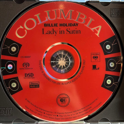 Billie Holiday - Lady In Satin (SACD) | Near Mint (NM or M-)