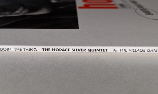 The Horace Silver Quintet - Doin' The Thing - At The Village Gate (VINYL) | Near Mint (NM or M-)