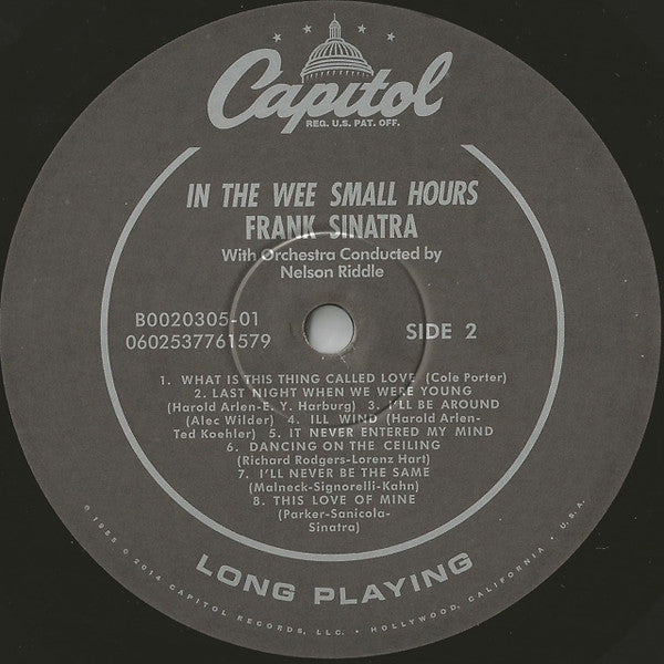 Frank Sinatra - In The Wee Small Hours (VINYL) | Near Mint (NM) Near Mint (NM)