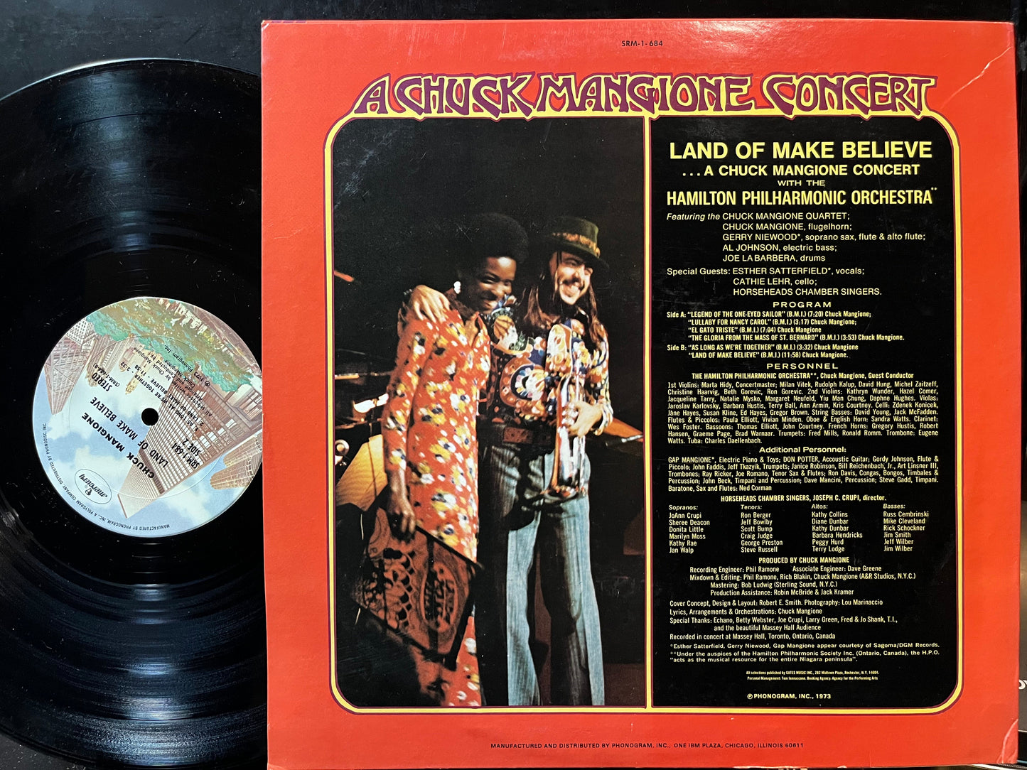 Chuck Mangione - Land Of Make Believe... A Chuck Mangione Concert (VINYL) | Near Mint (NM) Excellent+ (EX+)
