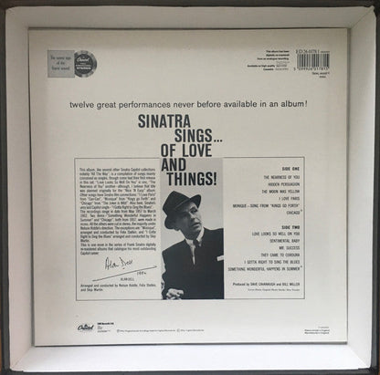 Frank Sinatra - The Capitol Years (20xVINYL BOX) | Near Mint (NM or M-) Very Good (VG)