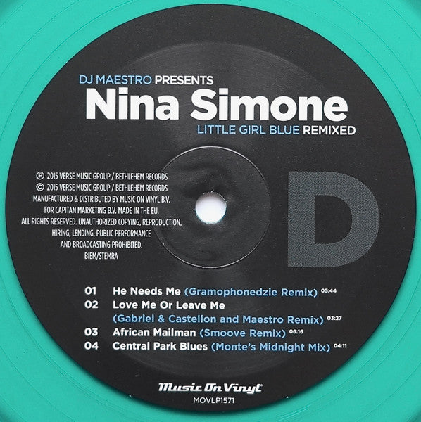 DJ Maestro - Little Girl Blue (Remixed) (2xVINYL) | Near Mint (NM) Near Mint (NM)