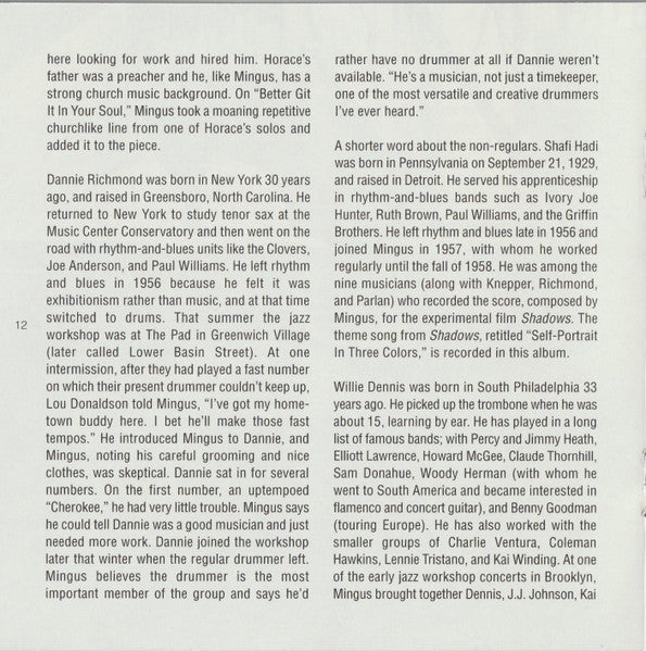 Charles Mingus - Mingus Ah Um (SACD) | Near Mint (NM or M-)