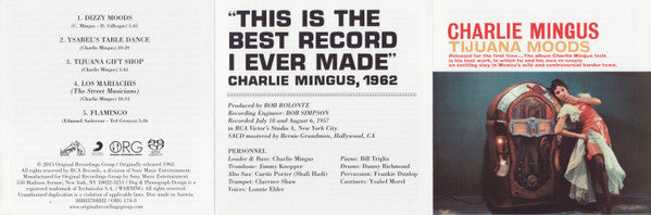 Charles Mingus - Tijuana Moods (SACD) | Near Mint (NM) Near Mint (NM)