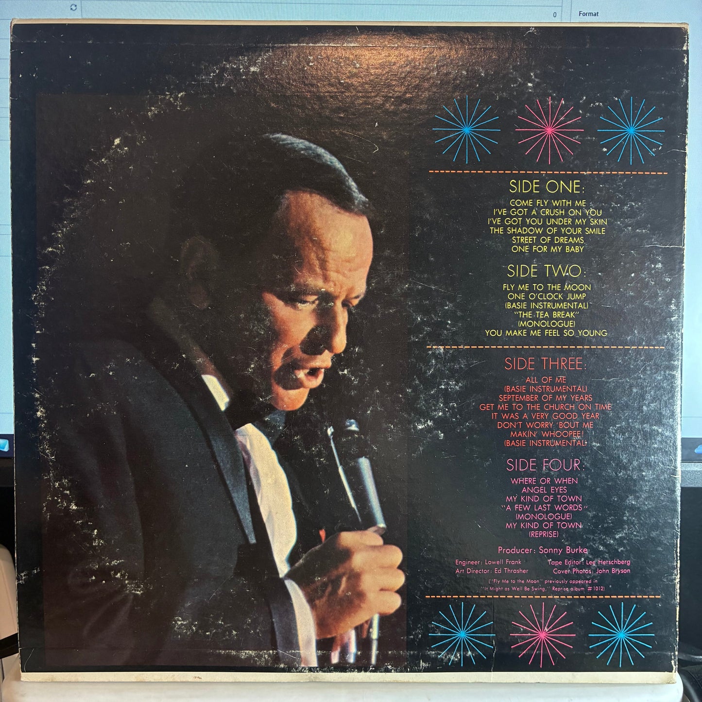 Frank Sinatra - Sinatra At The Sands (2x VINYL) | Very Good Plus (VG+) Very Good Plus (VG+)