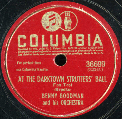 Benny Goodman And His Orchestra - After You've Gone / At The Darktown Strutter's Ball (10" 78RPM ) | Very Good Plus (VG+) Very Good (VG)