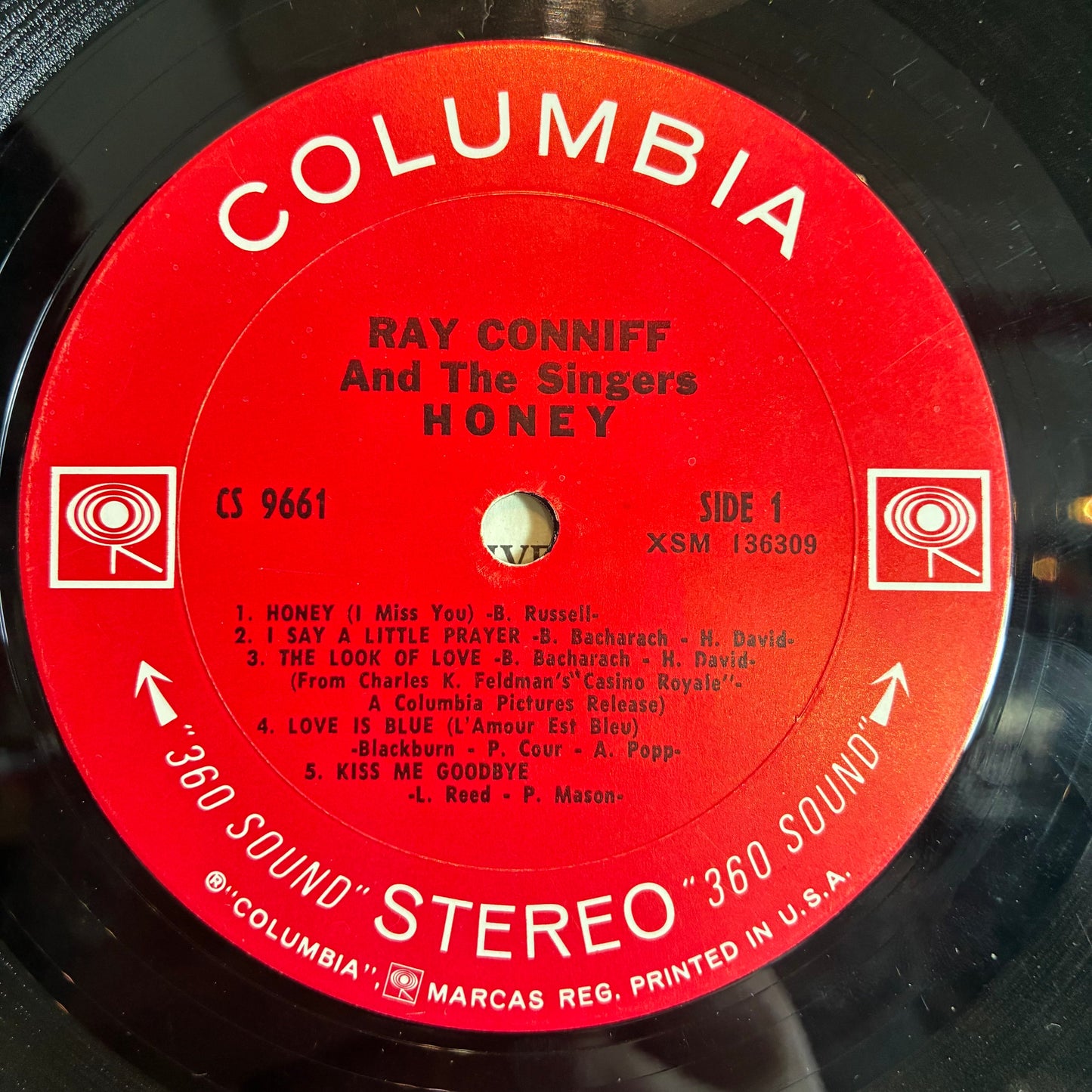 Ray Conniff And The Singers - Honey (VINYL) | Very Good Plus (VG+) Very Good Plus (VG+)