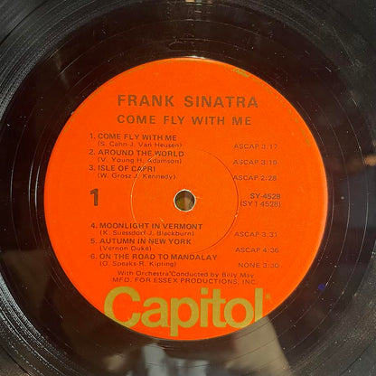 Frank Sinatra - Come Fly With Me (VINYL) | Very Good Plus (VG+) Excellent+ (EX+)