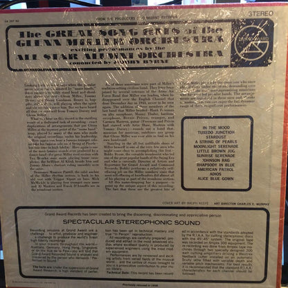 All Star Alumni Orchestra - The Great Song Hits Of The Glenn Miller Orchestra (VINYL) | Very Good Plus (VG+) Near Mint (NM)